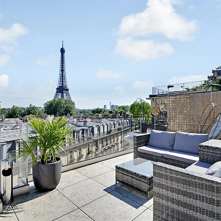 Vue Exceptionnelle Sur La Tour Eiffel Paris