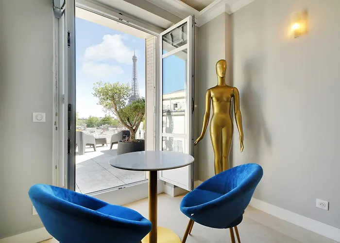 Vue Exceptionnelle Sur La Tour Eiffel * パリ